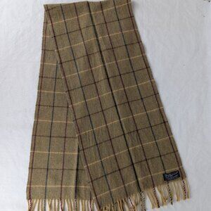 BURBERRY | Classic Green Nova Check | 100% Cashmere | Made In England